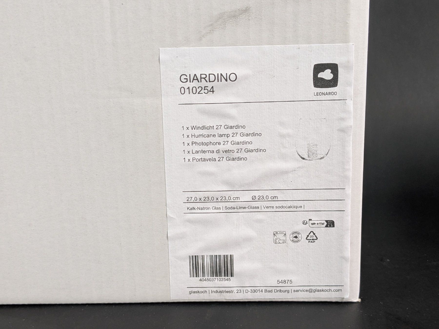 Tutte le decorazioni: WINDLICHT GIARDINO LEONARDO – Nuovo (secondo la descrizione) da Dintikon venduto da Restwert_Dintikon 4