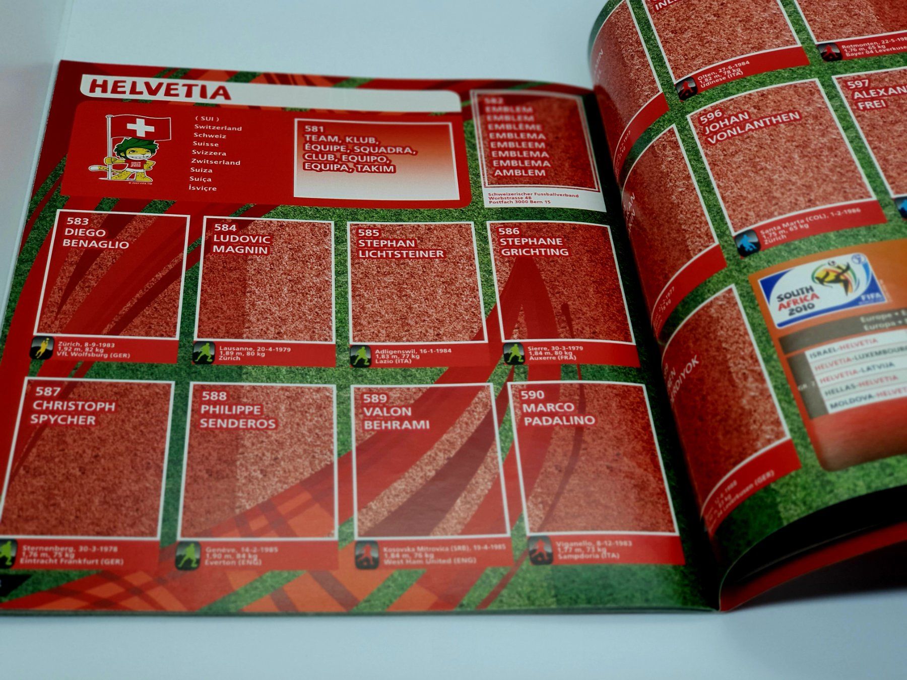 Panini Alben: PANINI WM 2010 LEERALBUM **NEU** – Neu (gemäss Beschreibung) aus St. Gallen von CaliSunshine 2