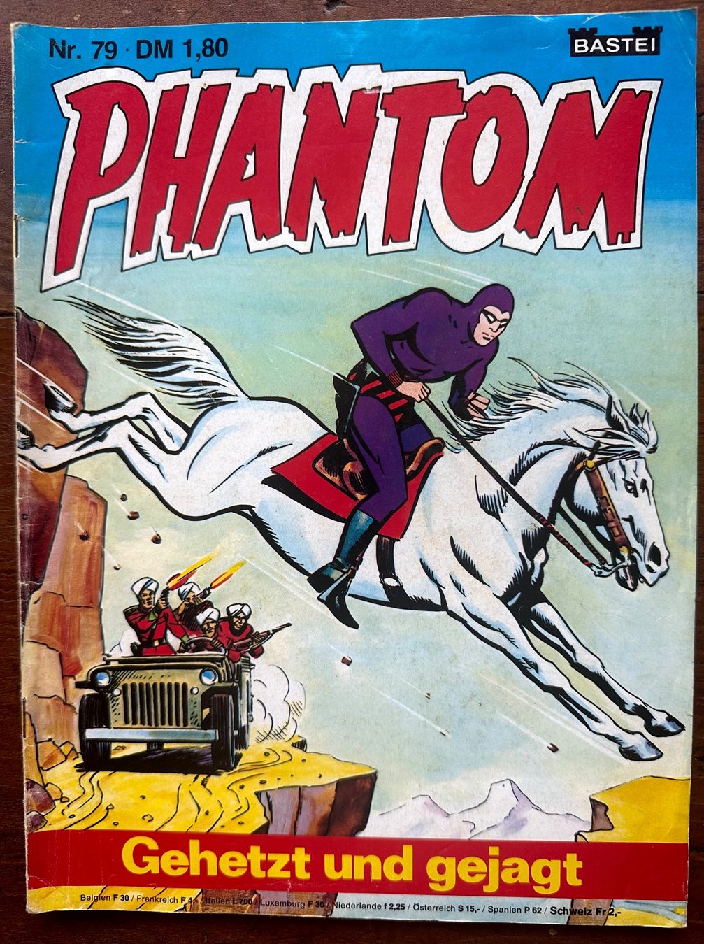 Fumetti: Phantom Nr. 79  DM 1.80, hunderte Comics ab 1.- – Usato da Seltisberg venduto da quadartswiss