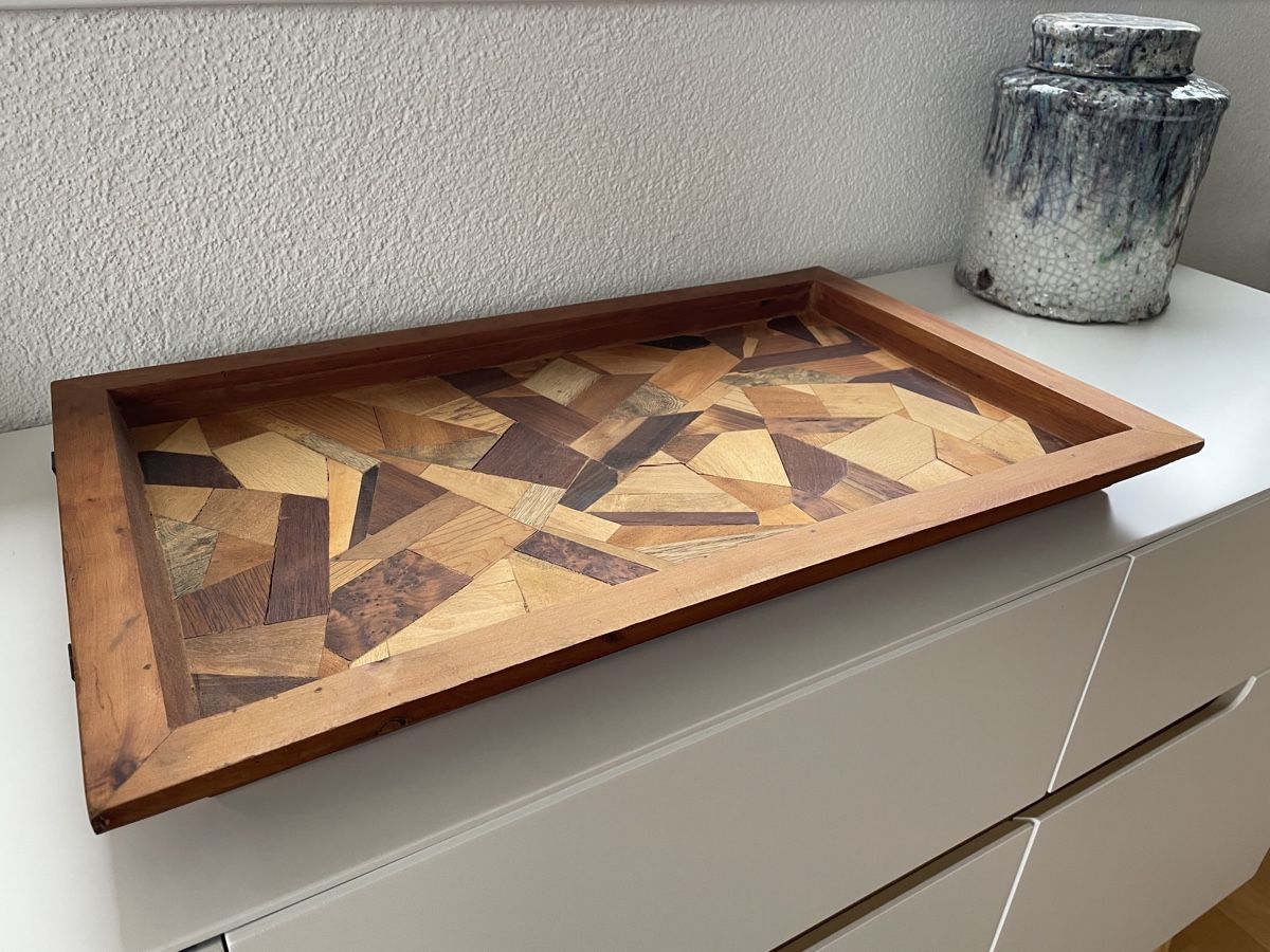 Holzartikel: Wanddeko Serviertablett Holzskulptur  Holzbild – Gebraucht aus Glattpark(Opfikon) von cla_hpt7 2