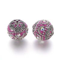 Kashmir Indonesische Perle 19,5x19mm, rosa