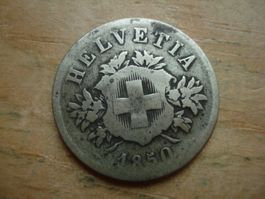 (W5) 20 Rappen 1850