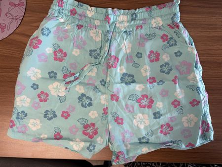 Kurze Hosen Blumenmuster Grösse 34 guter Zustand