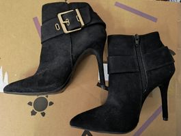 Catwalk Stiefeletten, schwarz, Gr. 38 - Top Zustand!