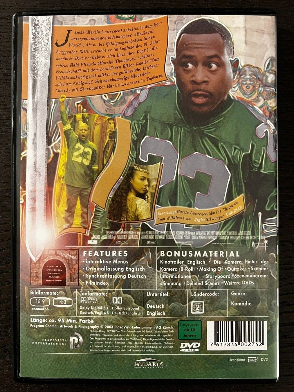 Tutti i DVDs: Black Knight – Usato da Zürich venduto da FilmFreunde 1