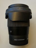 Sigma 16mm F1.4 DC DN Contemporary für Sony E-Mount