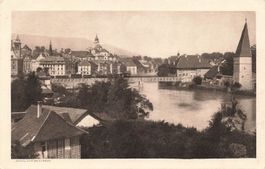Solothurn (SO) – Blick über die Stadt und die Aare