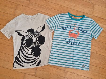 2 T-Shirts 122/128