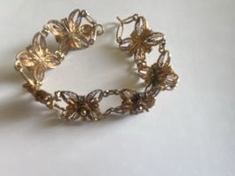 Filigranes Armband Silber, vergoldet , ein Juwel.k