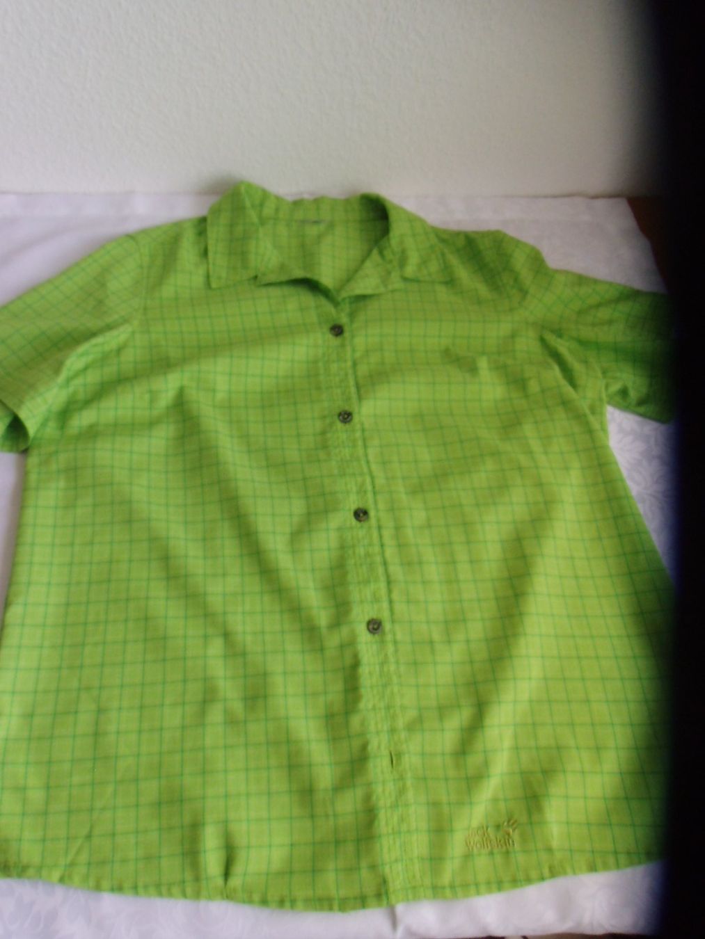 Jack Wolfskin Camicette: Bluse/Hemd Jack Wolfskin  Gr. 42  L    Wanderbluse – Nuovo (secondo la descrizione) da Walenstadt venduto da Pluisa