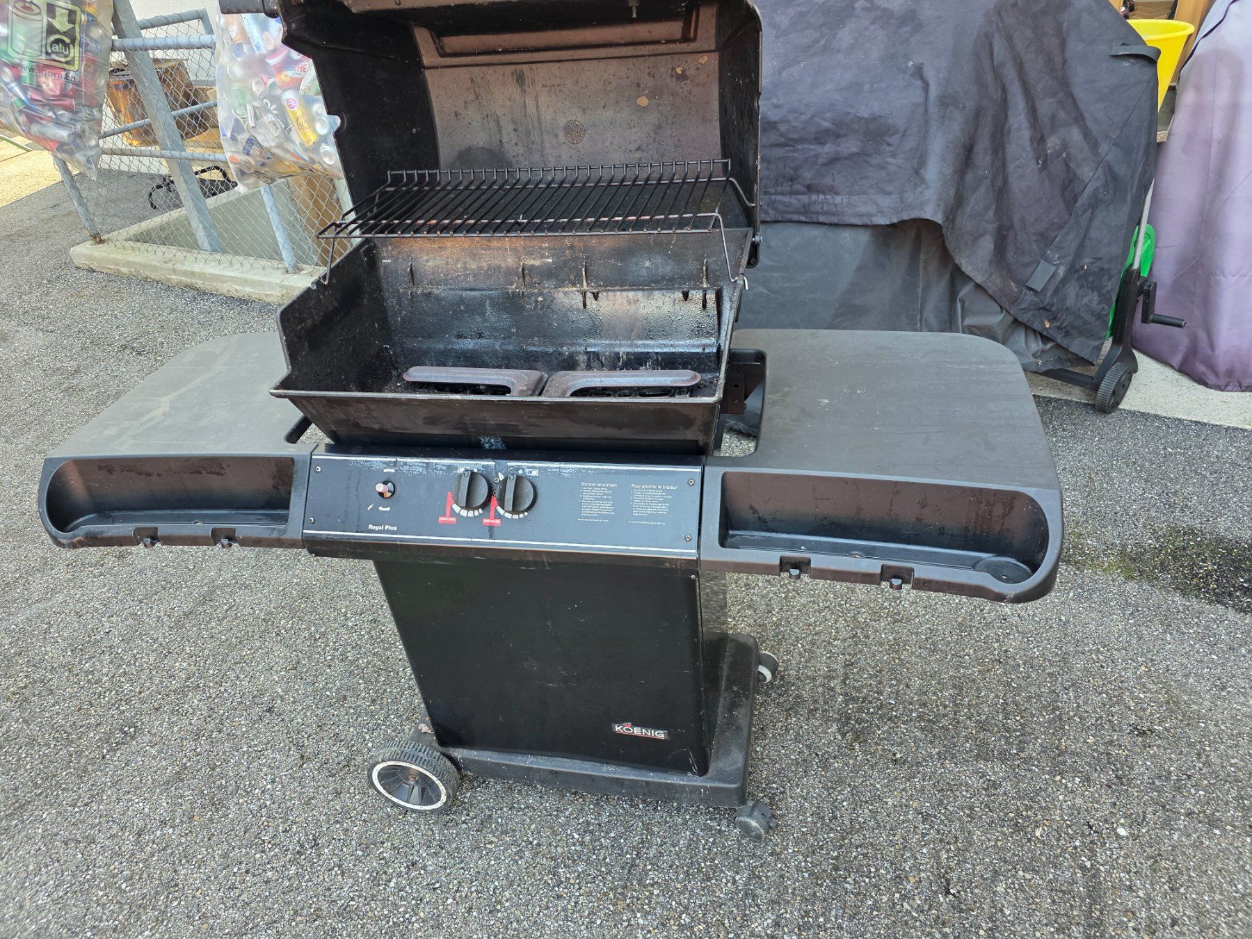Griglie: Gasgrill König mit Gasflasche – Usato da Lostorf venduto da rubileo 3