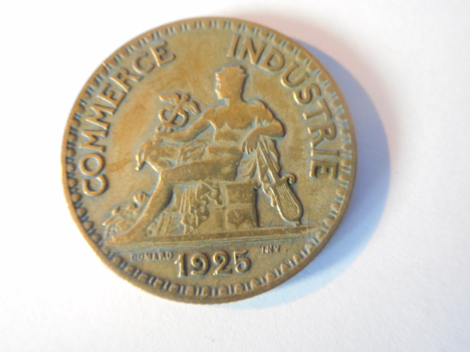 Alle Münzen: 1925 2 Francs Commerce Industrie 3.Republik – Gebraucht aus Kriegstetten von pizlad2010