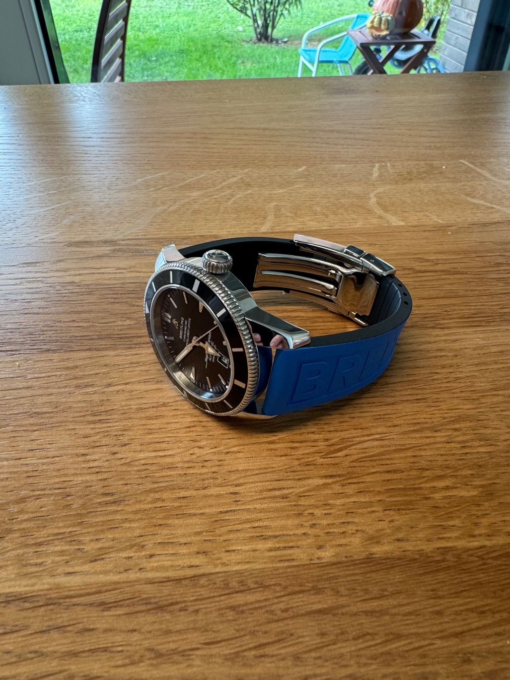 Breitling Orologi: Breitling Superocean Automatic  – Breitling-Service 2022 – Usato da Wettingen venduto da Tobias058 2