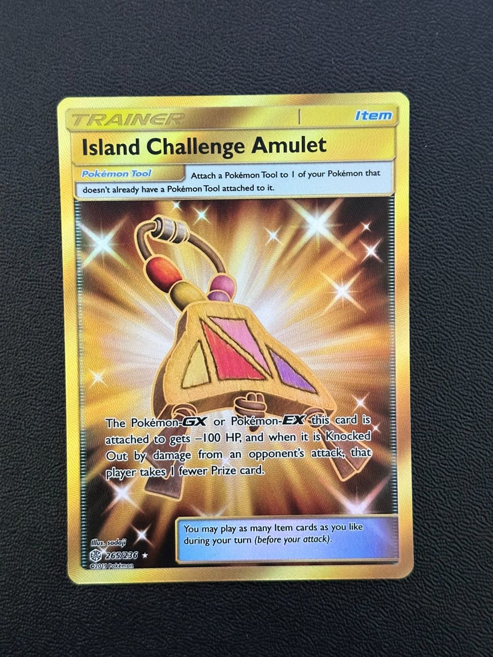 Pokémon Carte collezionabili: Island Challenge Amulet Cosmic Eclipse 265/236 ENG – Usato da Felben-Wellhausen venduto da Collectorama_GmbH