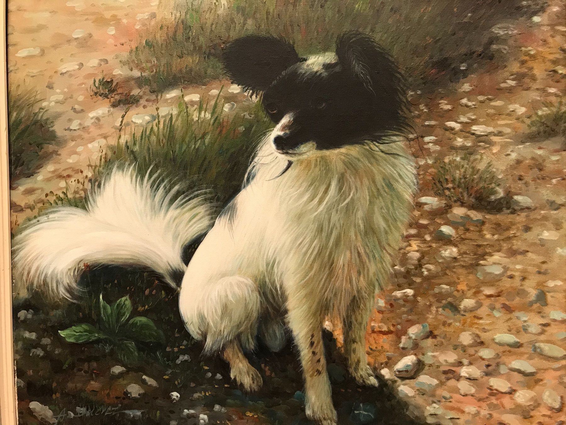 Dipinti: A. Ducret Orig.  Öl a. Lwd. 73x63cm – Usato da Zürich venduto da otomado 3