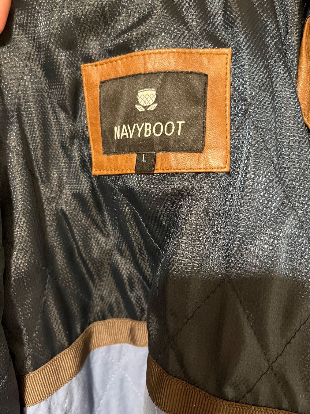 Navyboot Giacche: NAVYBOOT Lederjacke Grösse L – Nuovo (secondo la descrizione) da Basel venduto da iSwissFox 2