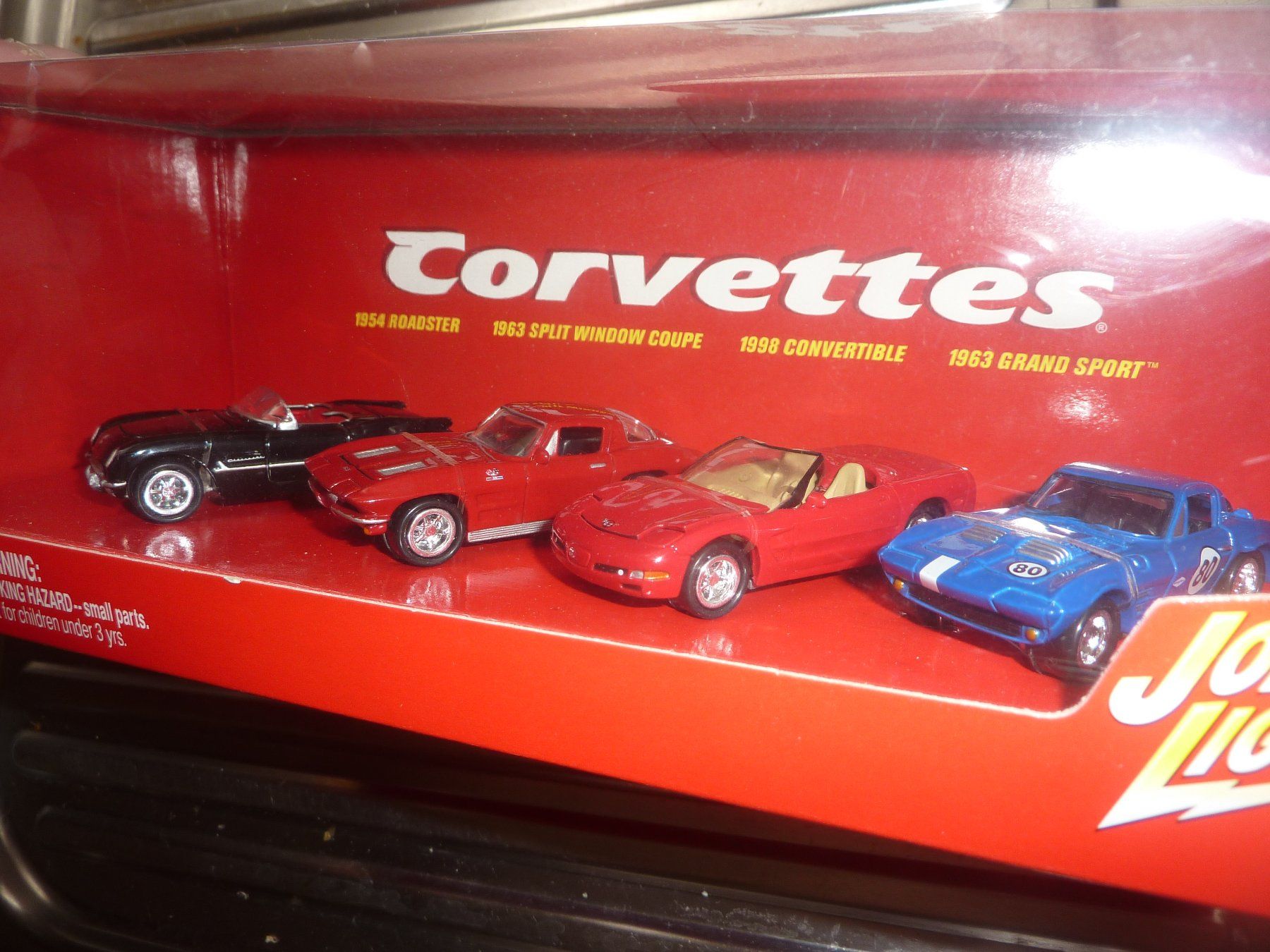 Chevrolet Modellini d'auto: CORVETTES SET – Nuovo e nell'imballaggio originale da Balsthal venduto da bouteliee 1