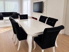 6 Essstühle & 2 Sessel  einzeln oder im Set