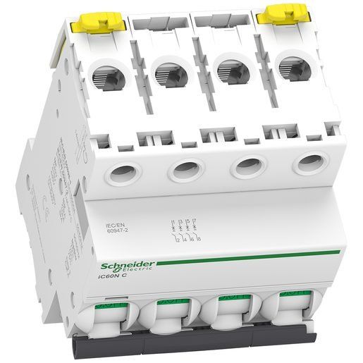 Schneider Alimentazione elettrica: Disjoncteur Schneider iC60N 4P 63A C – Nuovo (secondo la descrizione) da Venthône venduto da TAR 1