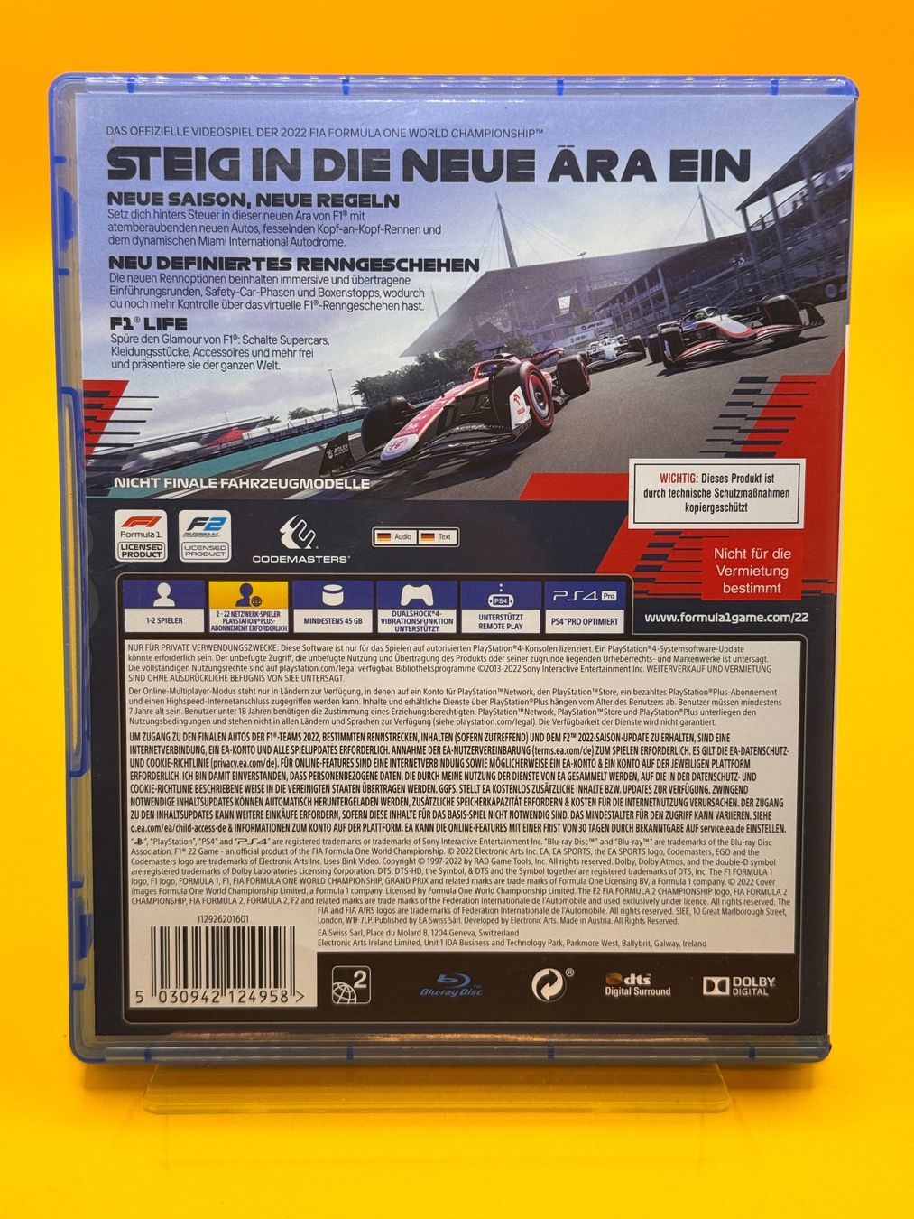 Sony Giochi: F1 22 PS4 – Usato da Oberwil b. Zug venduto da silver2024 1