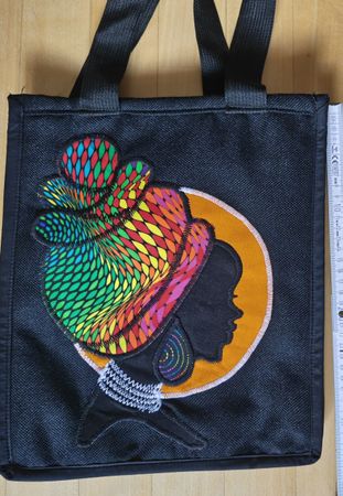 Tragetasche / Tote Bag Damen mit Applikation