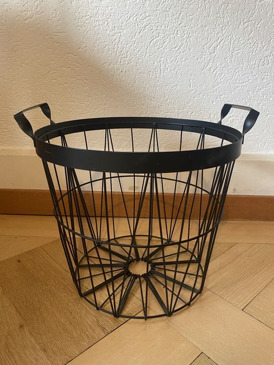 Metallkorb Schwarz Ikea