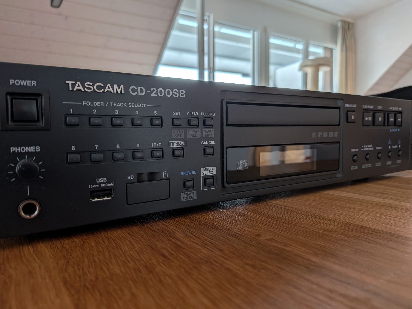 Tascam Audio- & Mediensysteme: Tascam CD Player CD-200SB – Gebraucht aus Schwarzenbach SG von Zwenke09 1