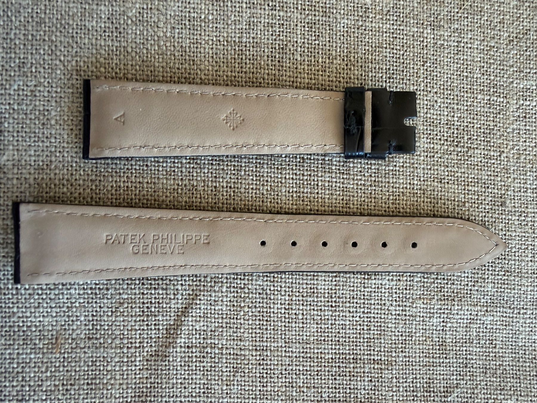 Bracciali & Braccialetti: Patek Philippe  Uhrenband 20x16mm – Nuovo e nell'imballaggio originale da Wolfertswil venduto da Schorsch3 1