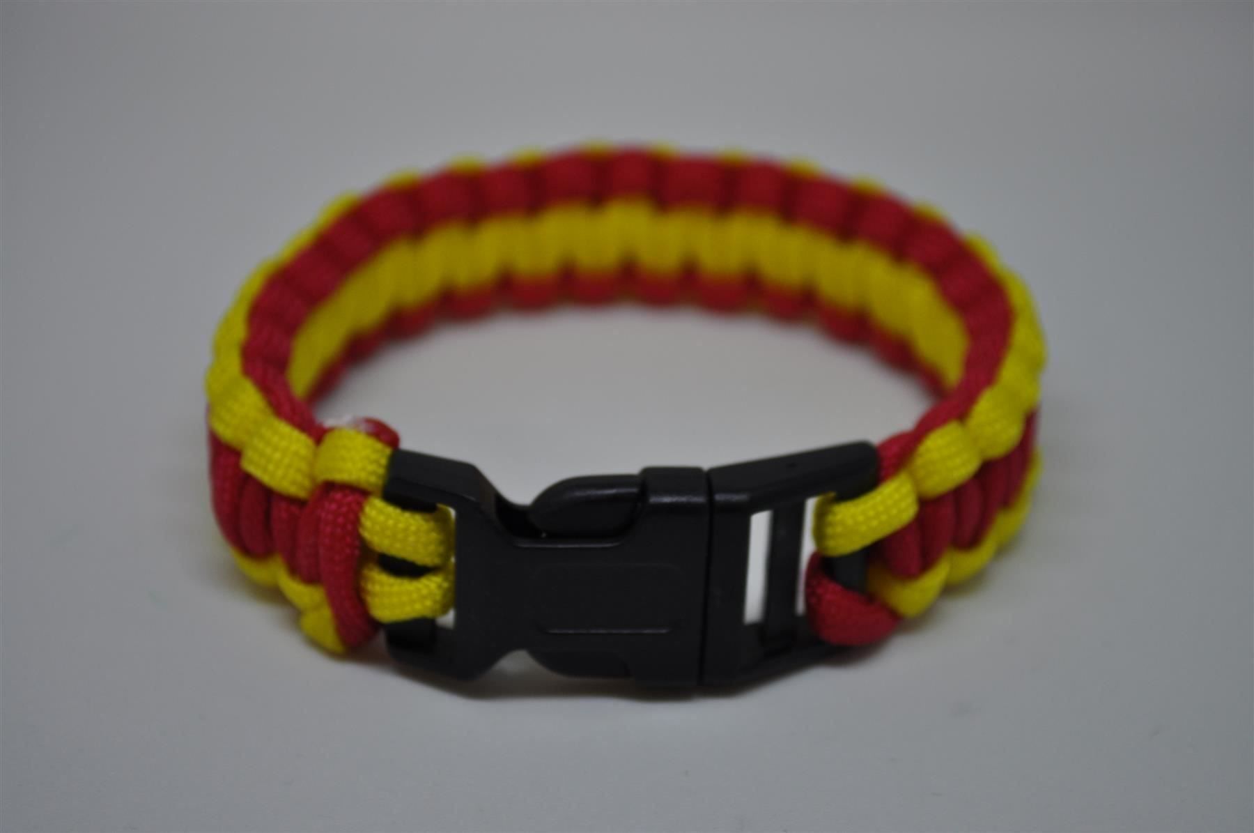 Bracciali & Braccialetti: Paracord Rettungseil rot-gelb – Nuovo e nell'imballaggio originale da Courlevon venduto da HotSaleandPrice 2