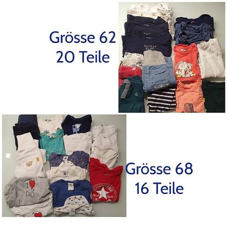 Babykleidung GROSSES Paket Gr.62-68 (Versand inkl)