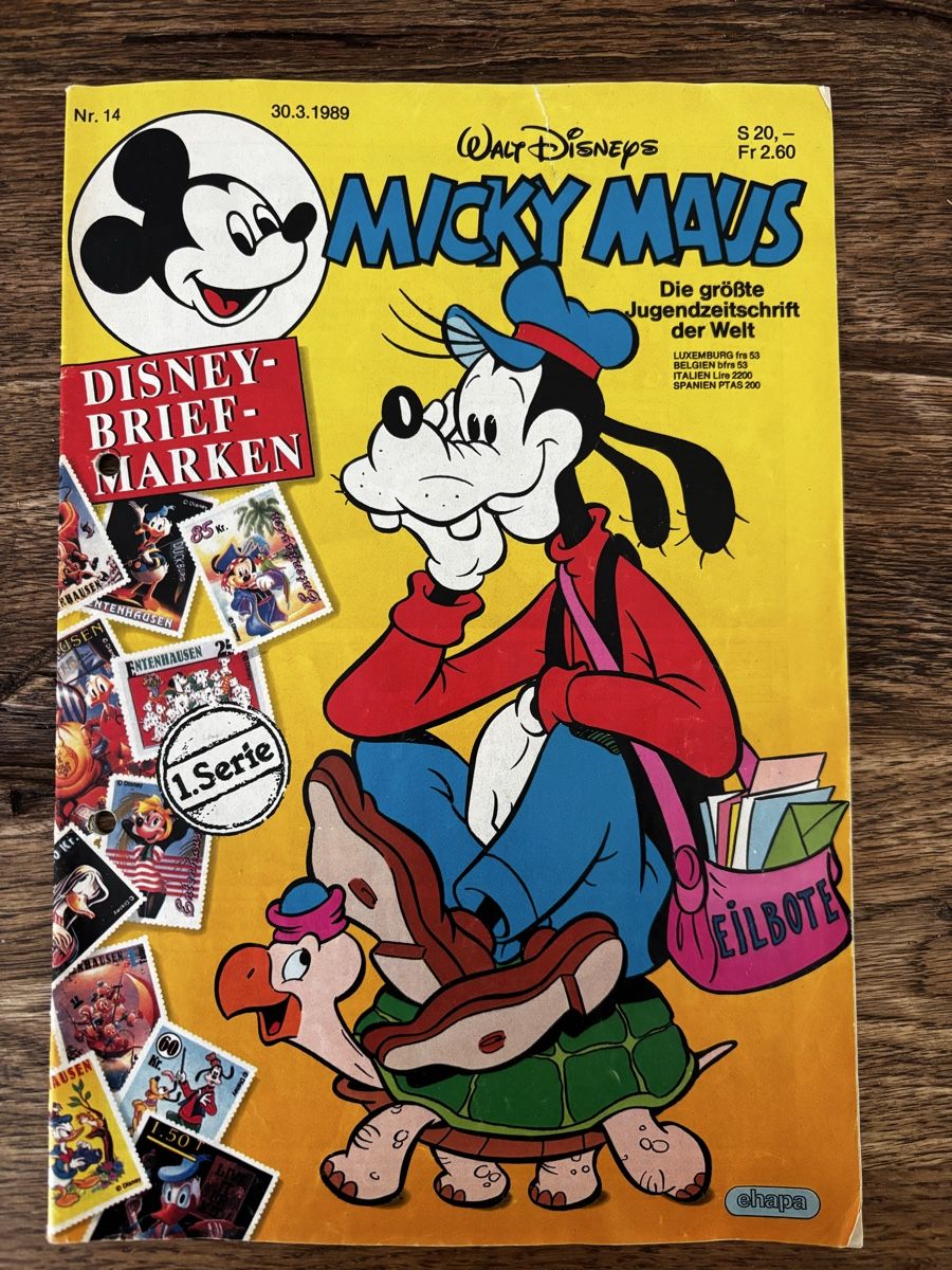 Fumetti: Micky Maus Hefte von 1989-1993 – Usato da Rümlingen venduto da Mmoni