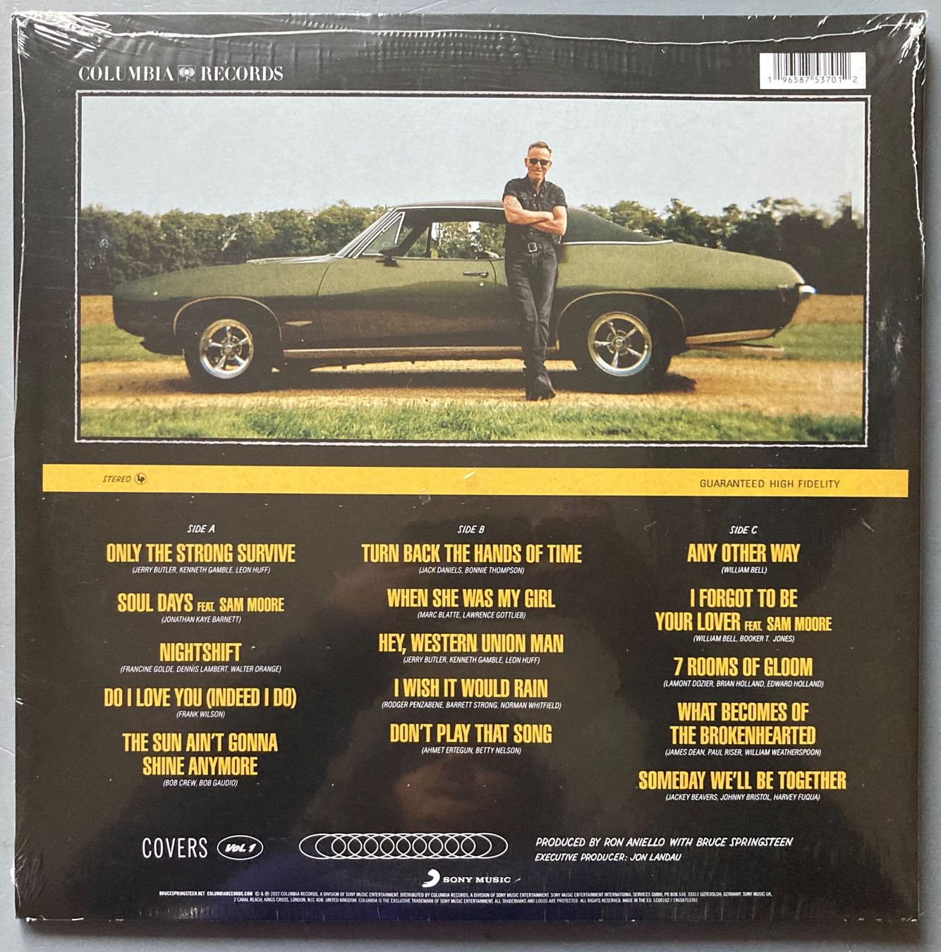 Schallplatten: BRUCE SPRINGSTEEN / SPRINGSTEEN - ONLY THE STRONG SURVIVE – Neu und originalverpackt aus Poliez-Pittet von Newtown-Records 1