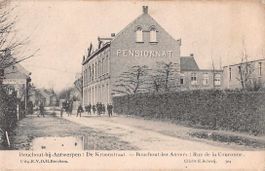 alte Ansichtskarte BOUCHOUT BE 1907