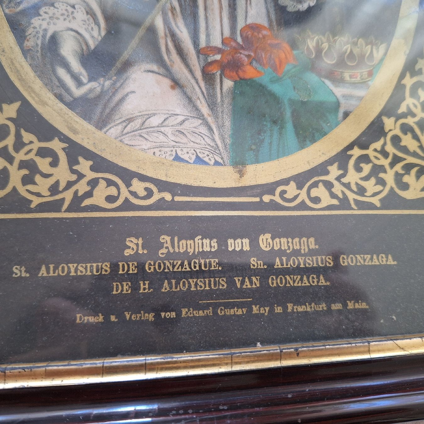 Poster & Bilder: Bild, Heiliger Aloysius von Gonzaga – Gebraucht aus Winterthur von Goldpipau 2