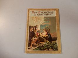 Vom Himmel Hoch da komm' ich her Antikes Bilderbruch Vintage