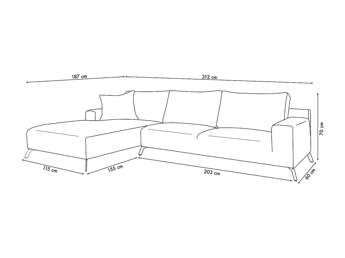 Sofas: Sofa Canapé – D'occasion à Sorens par purpureta 1