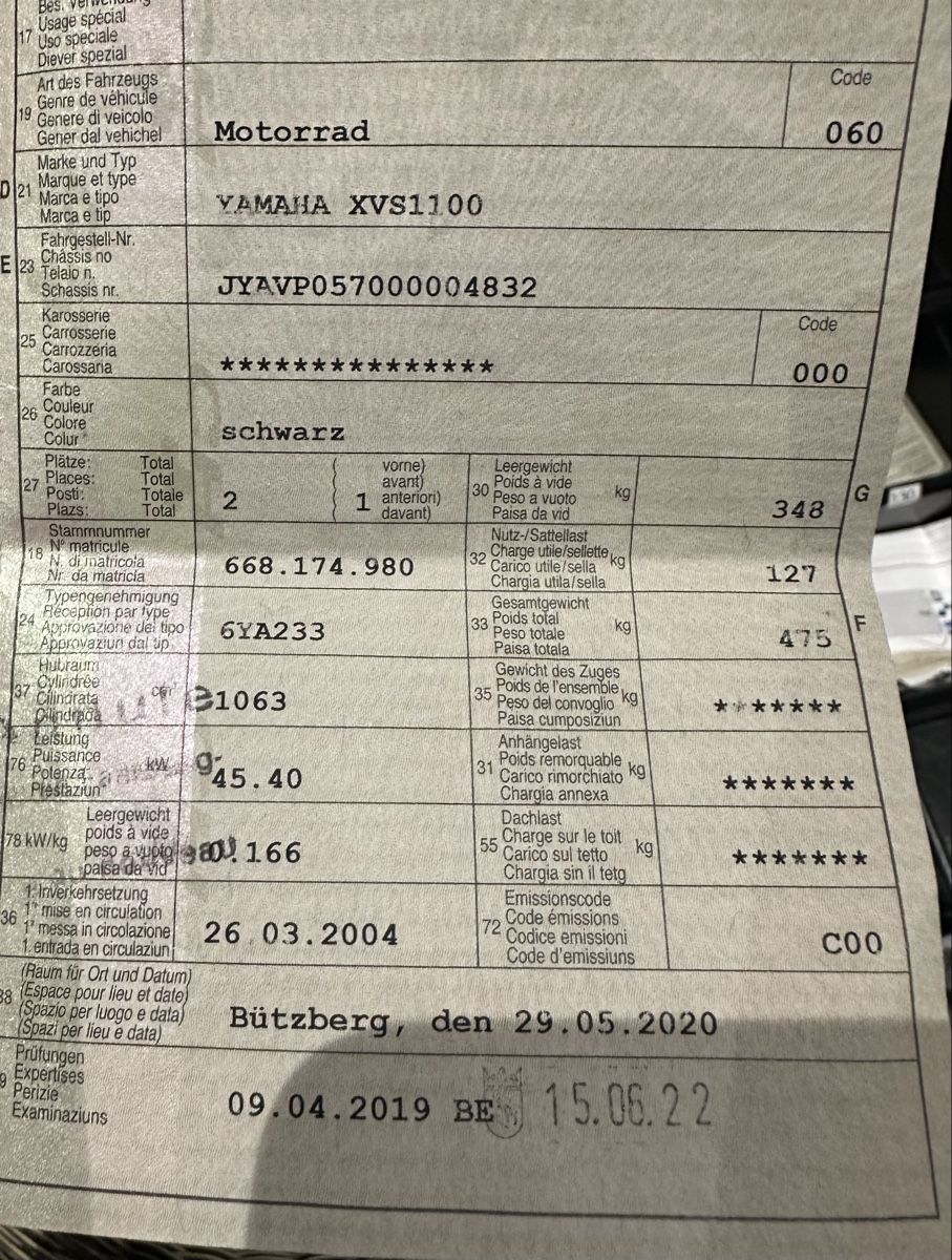 Yamaha Chopper: Yamaha XVS 1100 Dragstar ab 3999.00 – Gebraucht aus Liebistorf von motocentergmbh 8