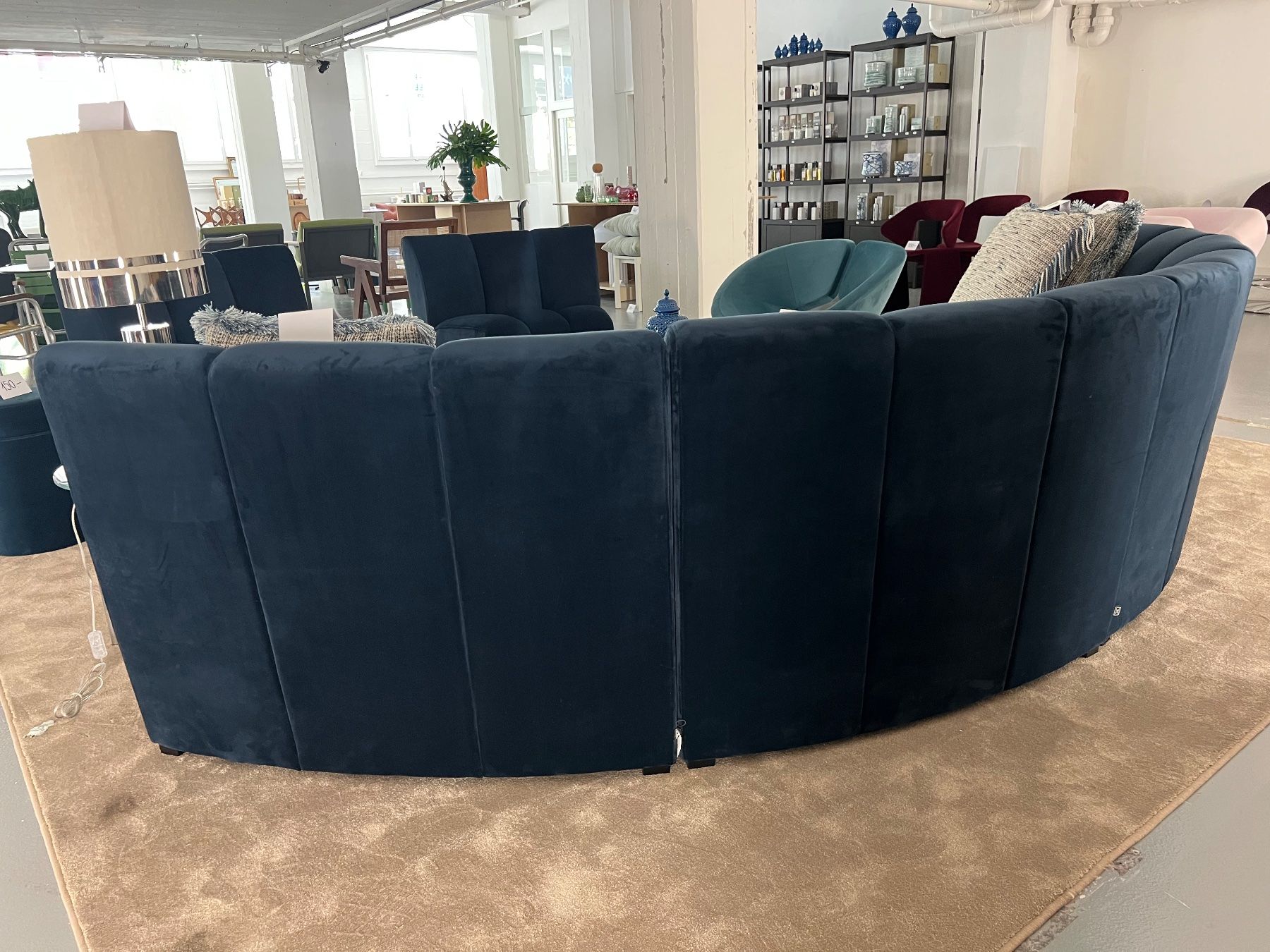 Divani: Dunkelblaues Modulsofa – Usato da Zürich venduto da RSO8005 5