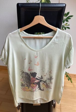 Mi Piace Oversized Seide Shirtbluse Gr.S