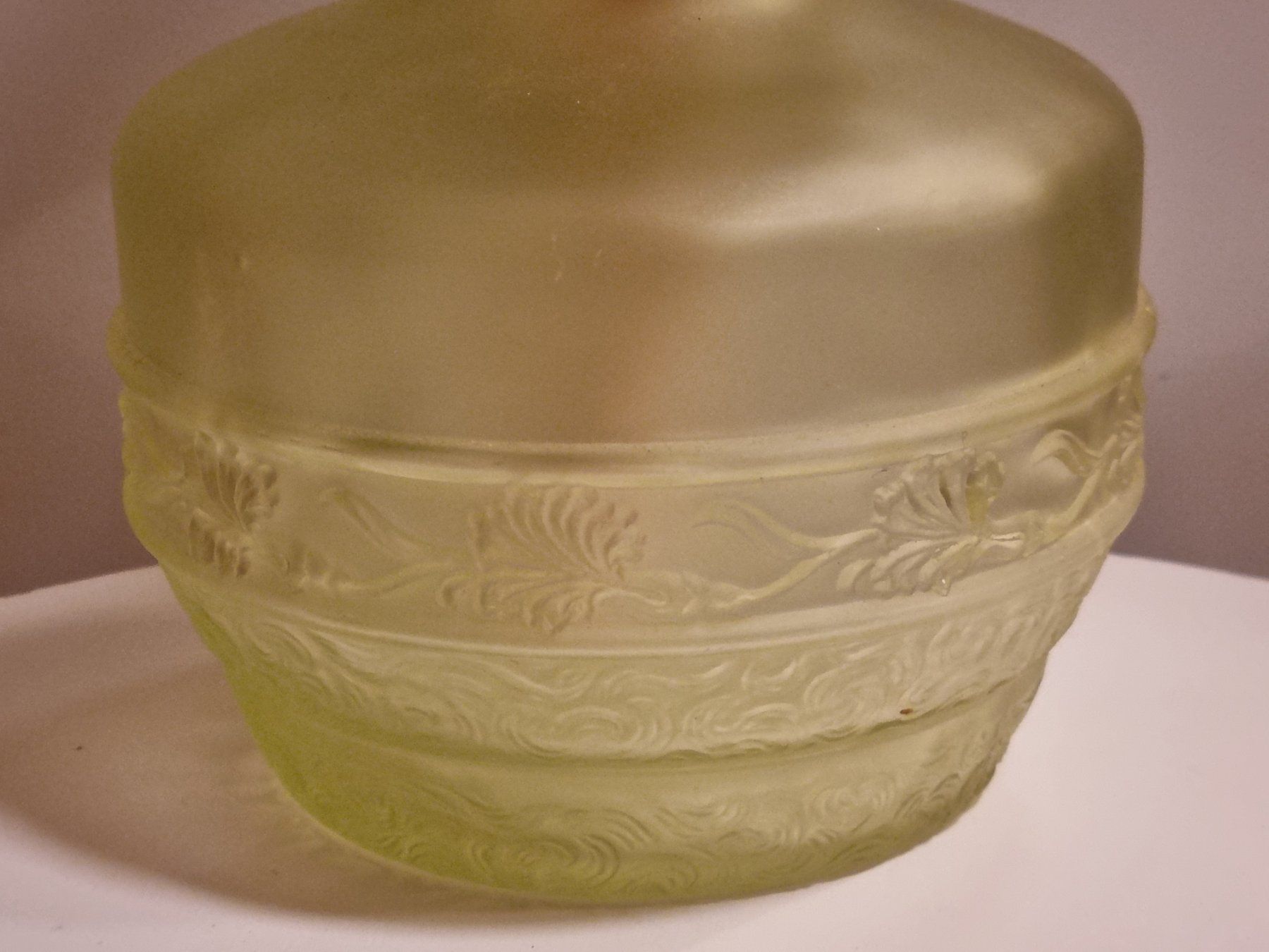 Lampen: Antike Petroleumlampe Glas Messing um 1900 – Gebraucht aus Scharnachtal von devin03 2