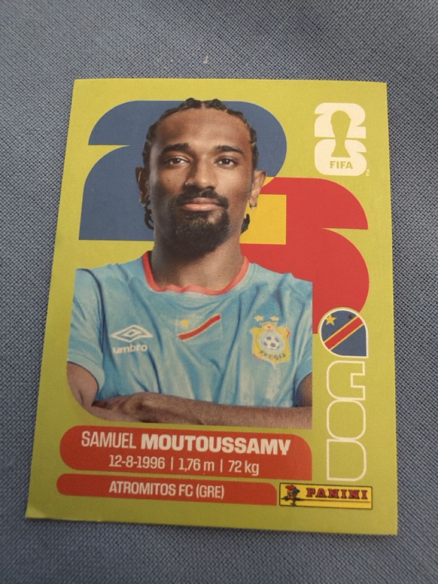Panini Carte collezionabili: FIFA World Cup 2026 Sticker Samuel Moutoussamy Panini – Nuovo (secondo la descrizione) da Therwil venduto da Juliahengaetnee