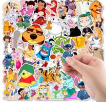 Disney Motiv Aufkleber, 50 Stück