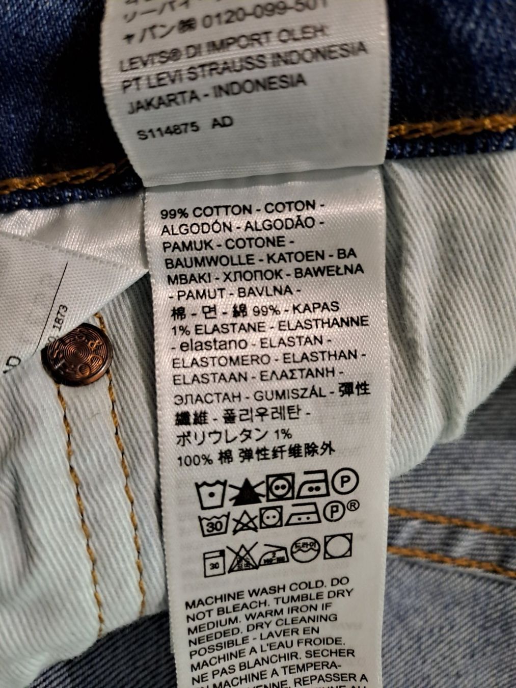 Levi's Jeans: Levis 511 W30 L34 – Usato da Meyrin venduto da dijin 9