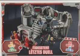 LEGO STAR WARS TRADING CARD SERIE 3 # 167 TODESSTERN LETZTES
