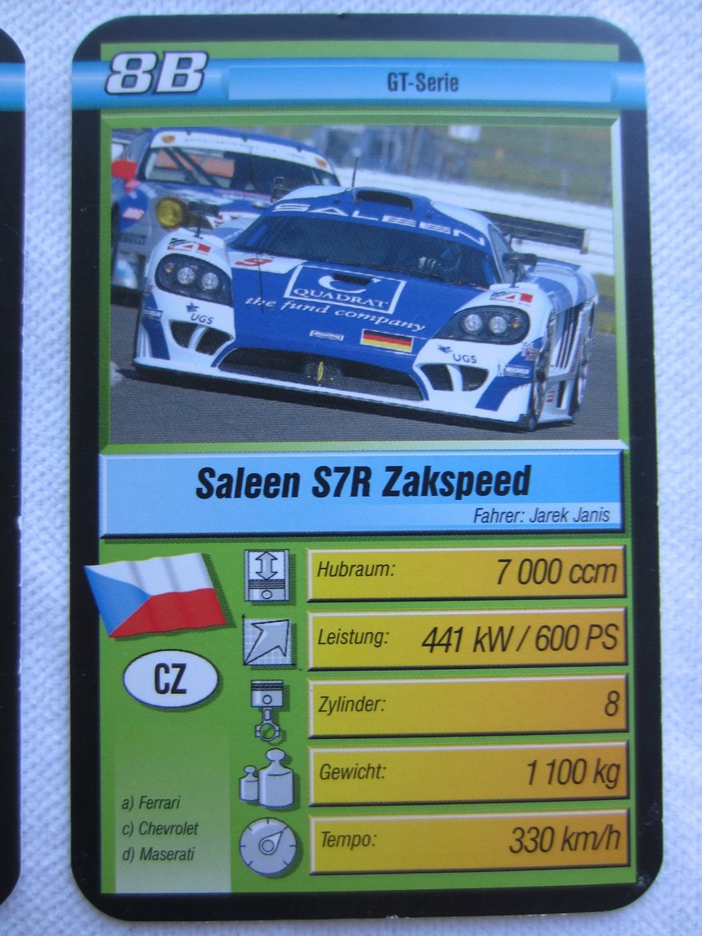 Ravensburger Giochi: Quartett Motor Sport Ravensburger Spielkarten – Nuovo (secondo la descrizione) da Sursee venduto da Tschiger 5