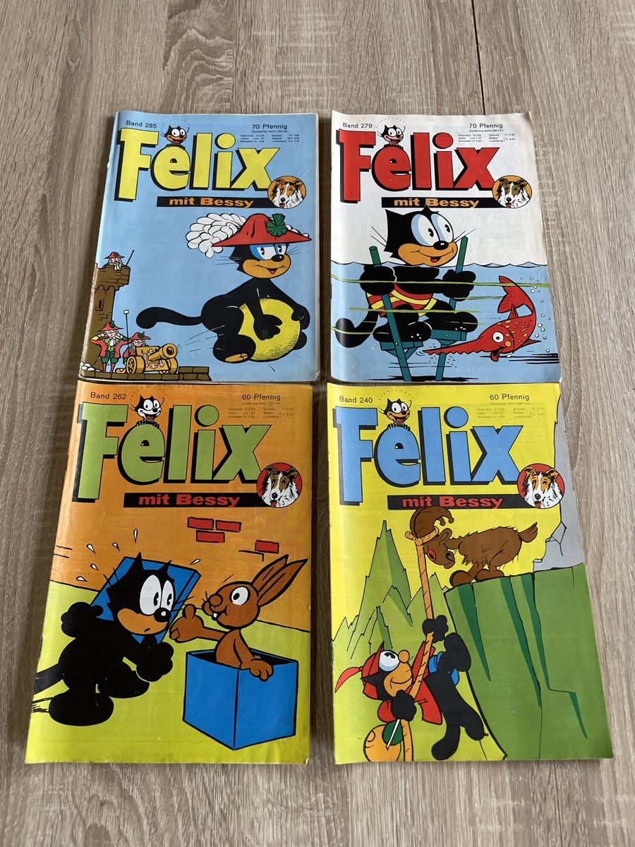 Comics: 17 Nostalgische Felix Comics mit Bessy – Gebraucht aus Emmen von  3