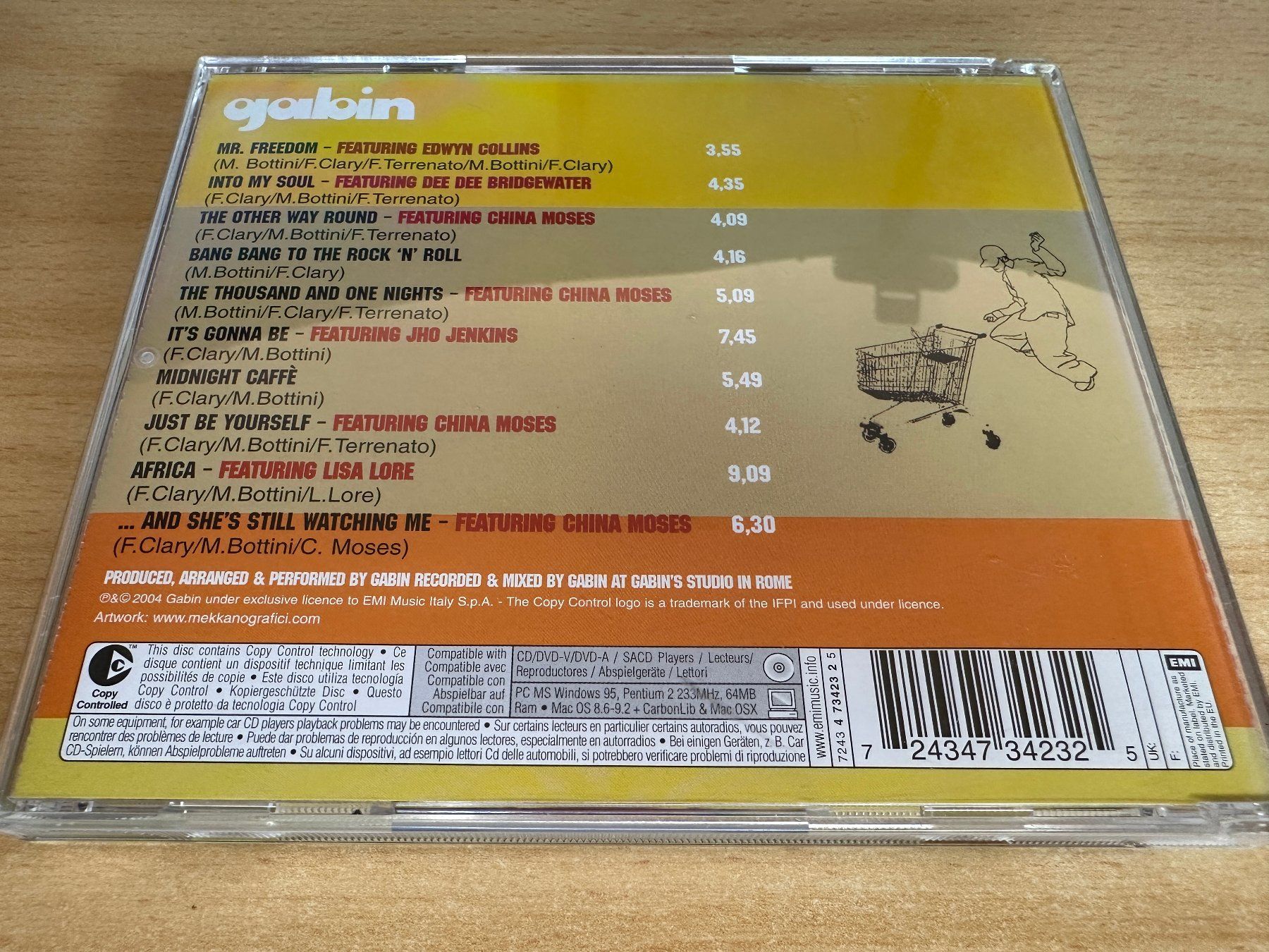 CDs: Gabin – Mr. Freedom – Gebraucht aus Rikon im Tösstal von Alpenmutz 1