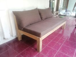 Sofa Outdoor Lounge Gartenmöbel Loungesofa Gartensofa Teak