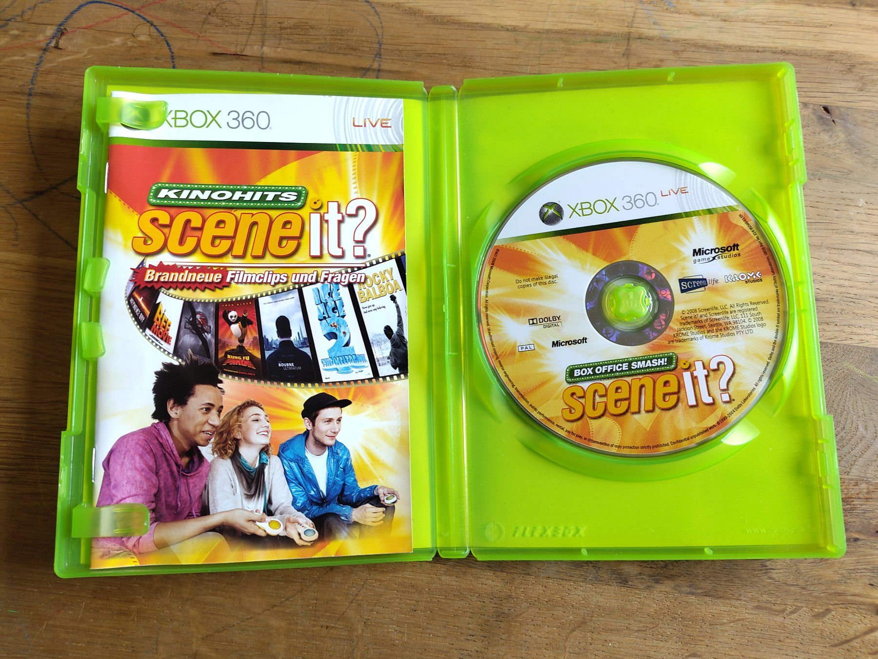 Microsoft Giochi: Scene it? Kinohits - Xbox 360 – Usato da Kloten venduto da SuperRetroPixels 2
