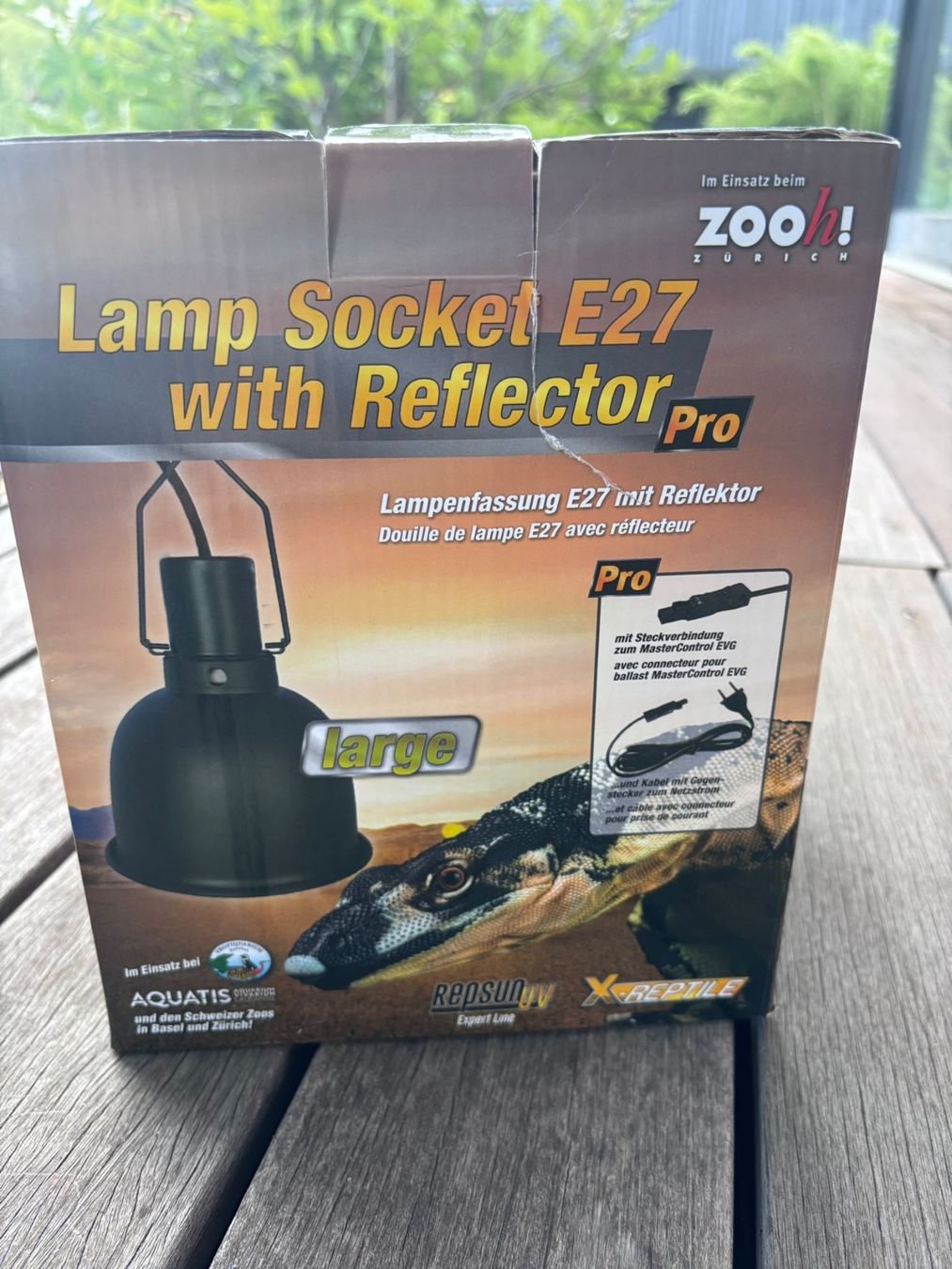 Lampade: Reptile Lamp Socket E27 mit Reflektor Large Terrarium Lampe – Usato da Winterthur venduto da tim_2tfc